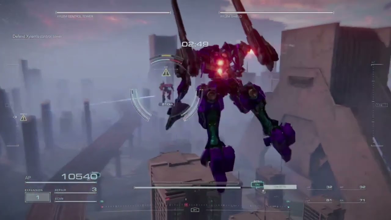 Armored Core 6: S-Rank on Take the Uninhabited Floating City - Chapter 5