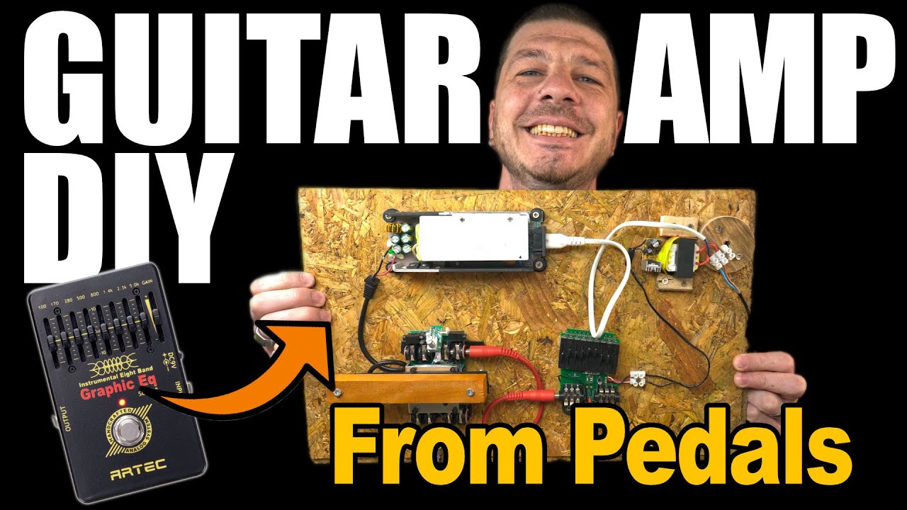 DIY GUITAR AMP from pedals? Here's What Happened... #diyguitar #diyamplifier #amplifier