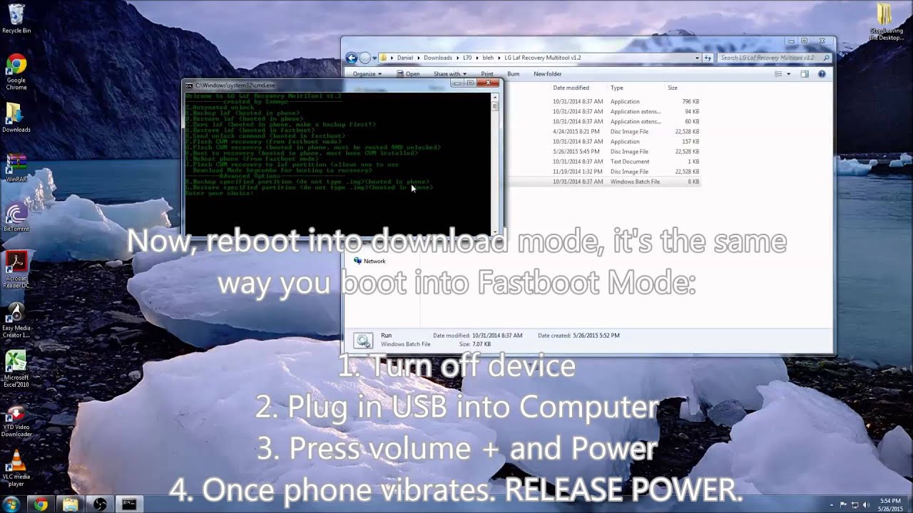 LG L70 Tips and Tricks - Part 6: Restoring Download Mode and Restoring to Stock