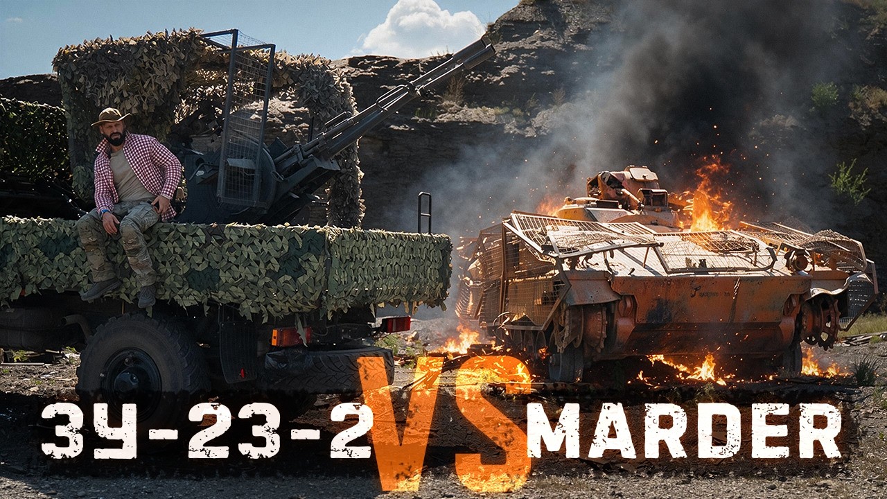 &laquo;Адская повозка&raquo; против Marder: что показал обстрел из ЗУ-23?