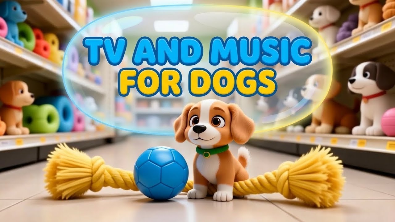 Dog Music & TV Help Anxious Dogs?