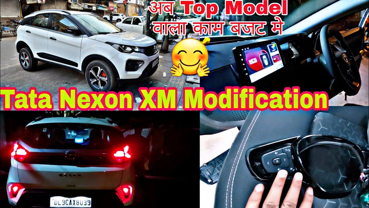 Модификация Tata Nexon XM 2022! Модификация Nexon XM! От базовой модели до топовой! Nexon XM 2022...