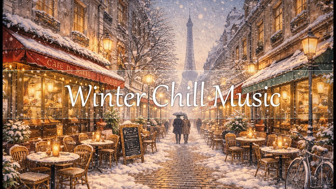 🎄 Зимовий Саундтрек🎄. Затишний Lofi для кав'ярень, читання та сніжних вечорів.
