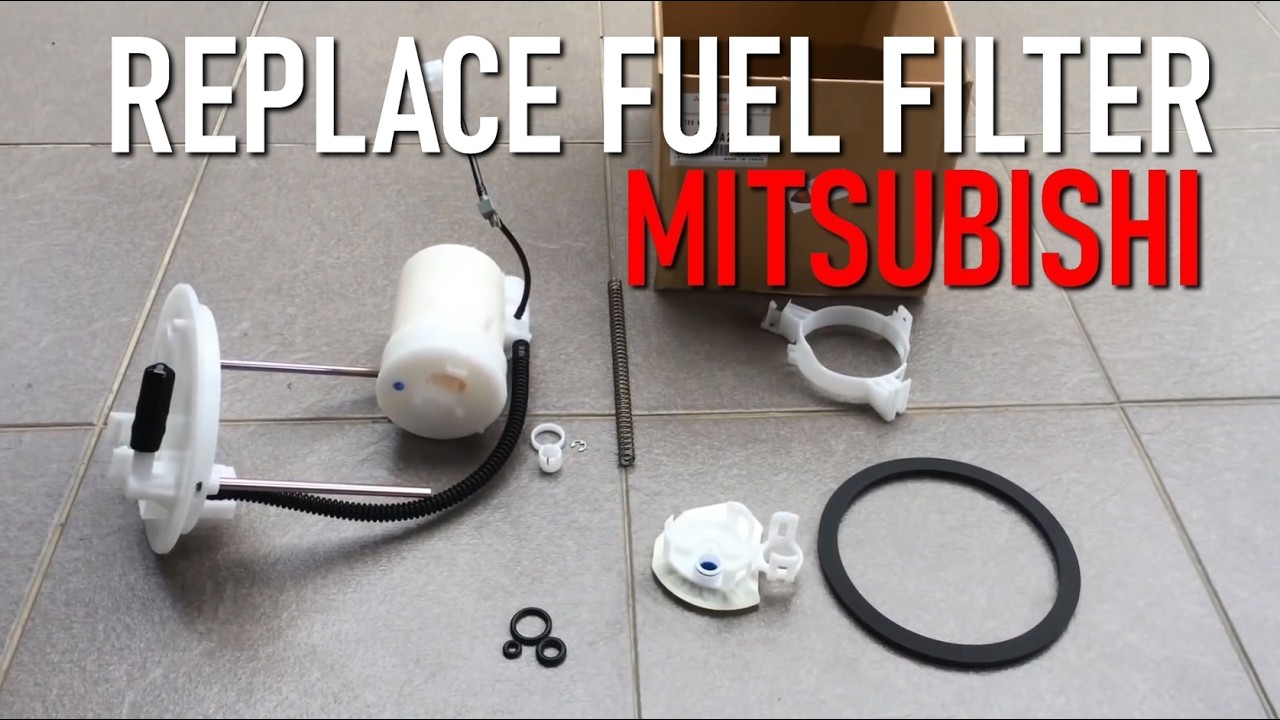 Change Fuel Filter / Fuel Pump - Mitsubishi Lancer 2007-2015 / Proton Inspira.