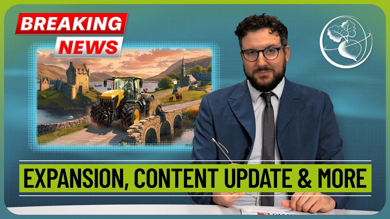 🚜 Big News in Farming Simulator 25 &ndash; Highlands Fishing & More! | News Harvest