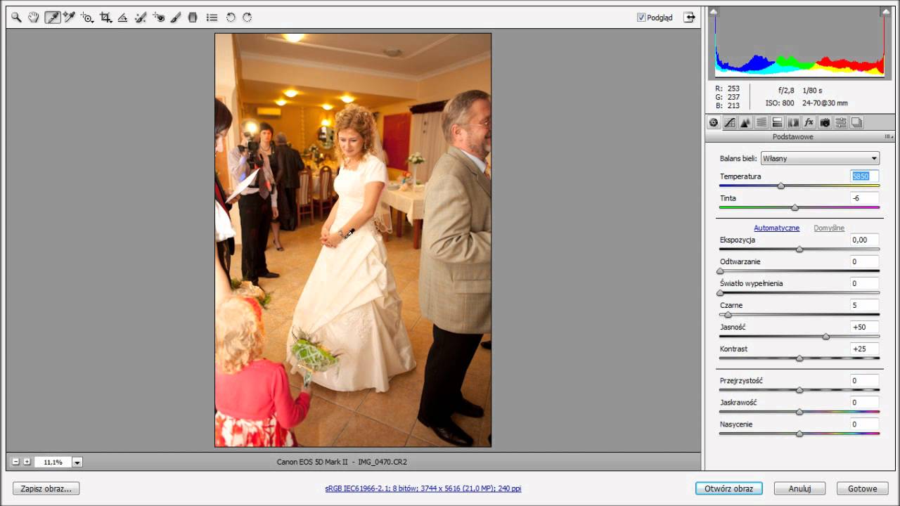Fotoblogia.pl - Adobe Camera Raw - Korekcja balansu bieli