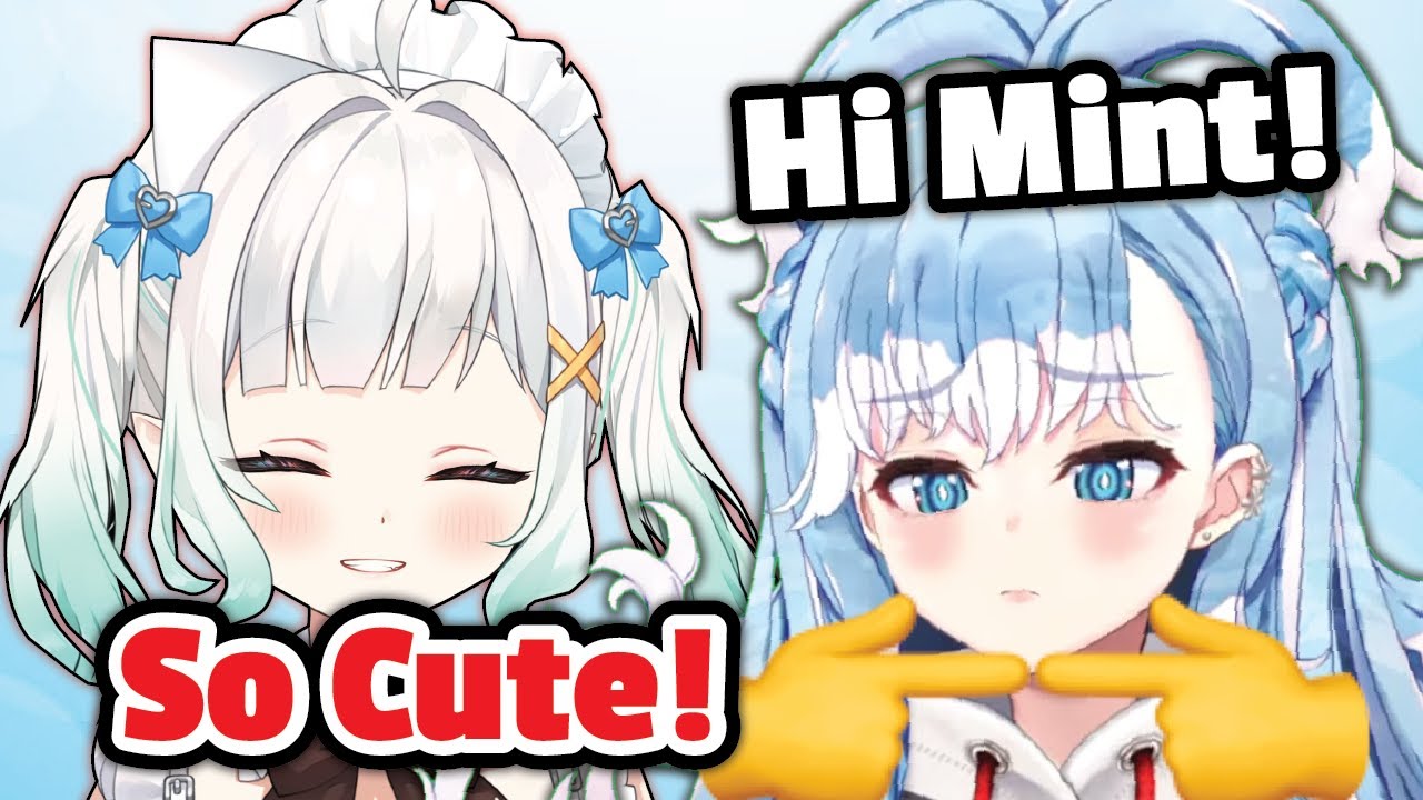 Kobo become shy the first time she talk to Minto !!!