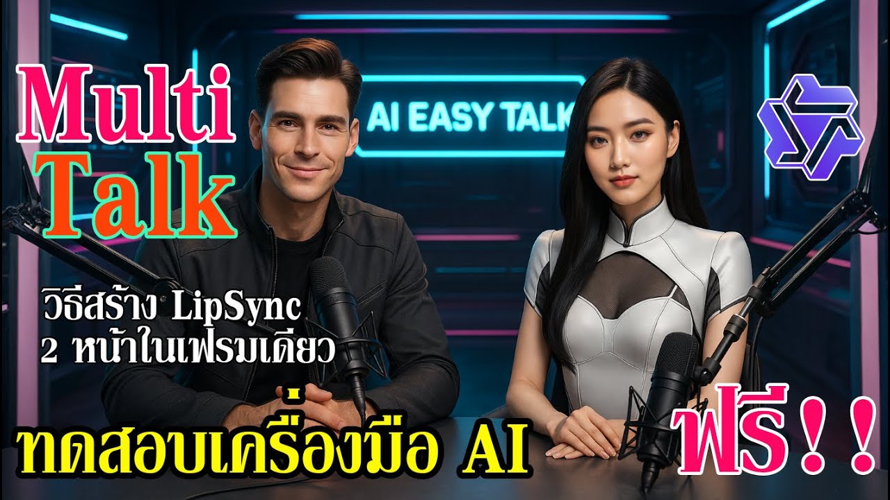 🎙️ AI MultiTalk | ทดสอบเครื่องมือสร้าง LipSync แบบ Multitalk