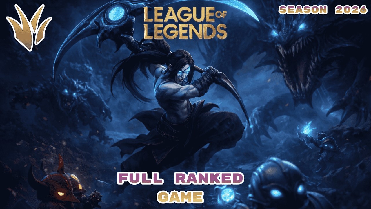 Как УНИЩОЖИХ Platinum с BLUE KAYN (22/Х/Х) — Откраднат Дракон и 1v9 Игра | LoL Ranked