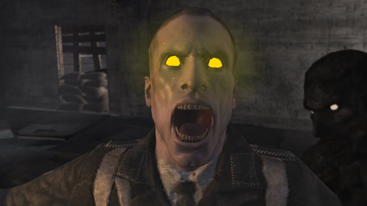 И Cod Zombies были СТРАШНЫМИ