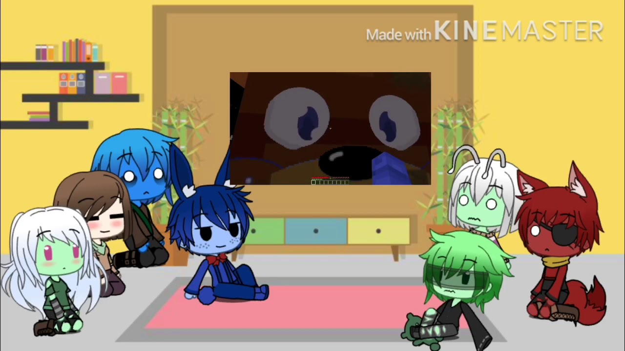 Fnaf adventures reacts 1