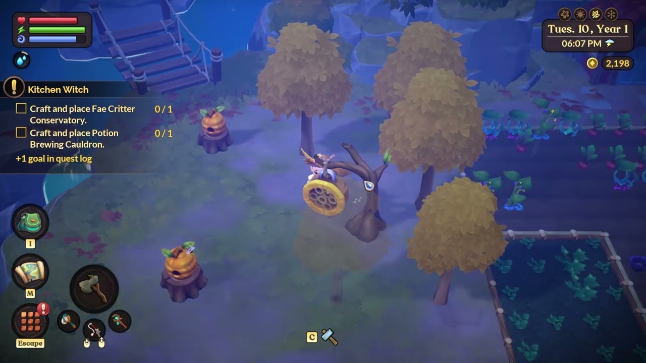 Fae Farm - Honey hive/Propagation hive: What they do. See info/tips below!