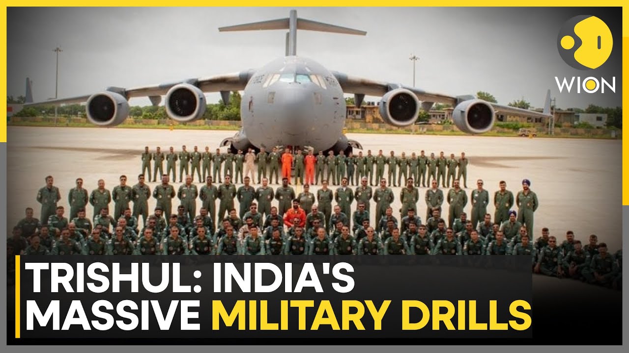 Trishul: India's Tri-Services Drills Near Sir Creek, Military Drills Across Pakistan Border | WION