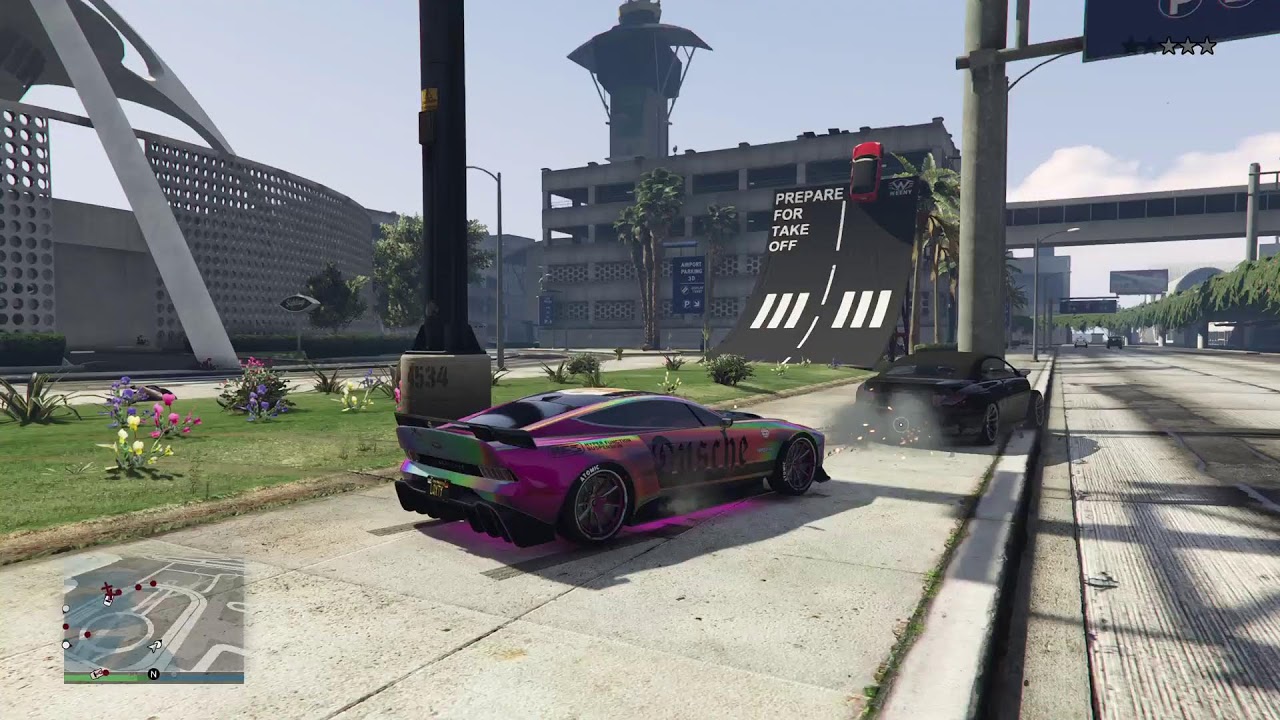 Afleiding opzoeken in Gta 5 online