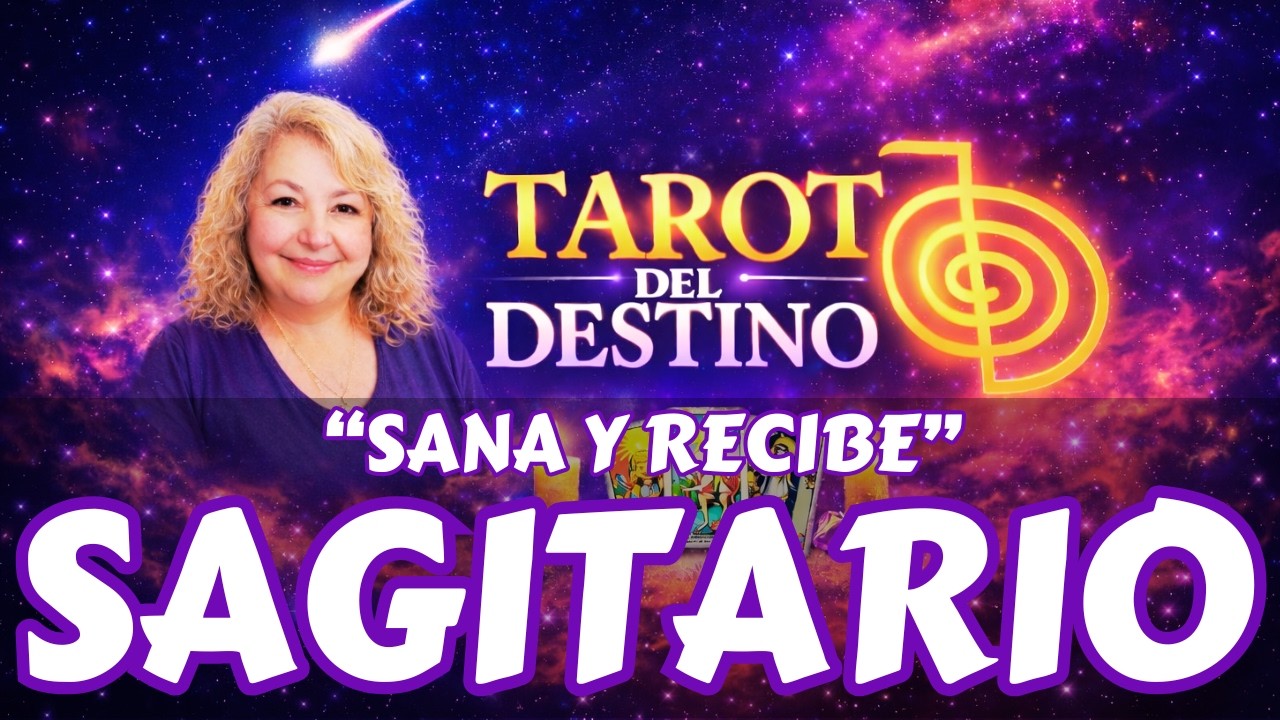 SAGITARIO ♐ ABUNDANCIA EN EL AMOR… PERO PRIMERO DEBES SANAR | Tarot del Destino #sagitario
