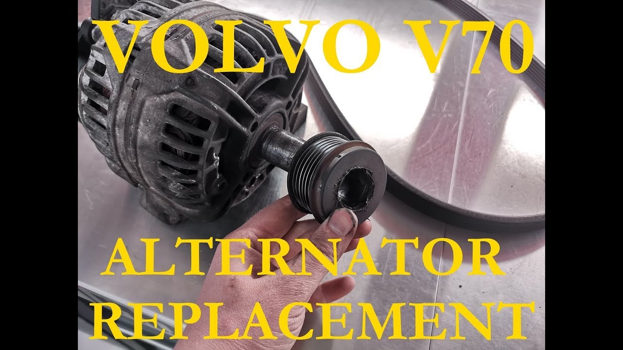 Volvo V70 99-04 - Alternator replacement / Generator byte