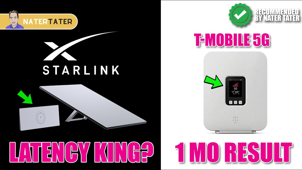 ✅Starlink Gen 4 vs 5G Home Internet After 1 Month: Speed and Latency Surprise!