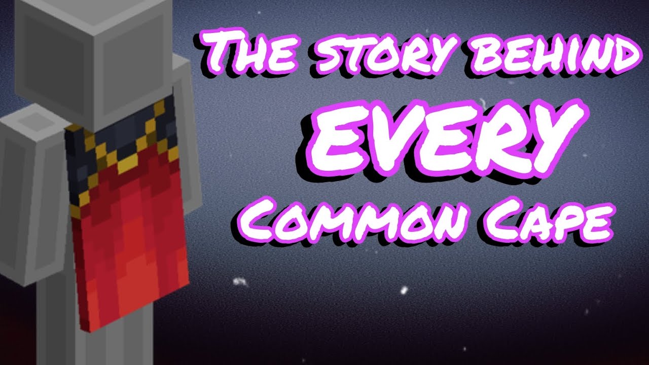 The Story Behind EVERY Common Cape In Minecraft Java