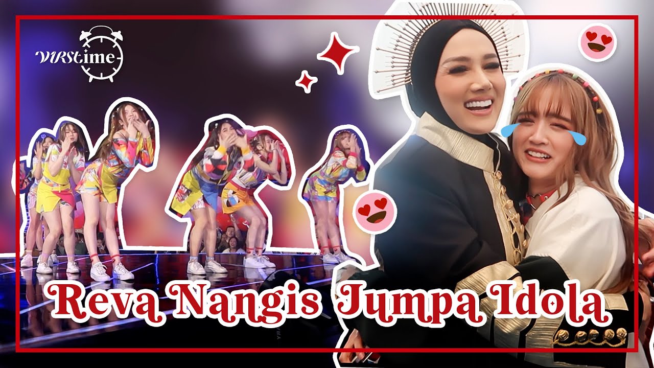 Ketemu Mulan Jameela, Reva V1RST Nangis Jumpa Idola!