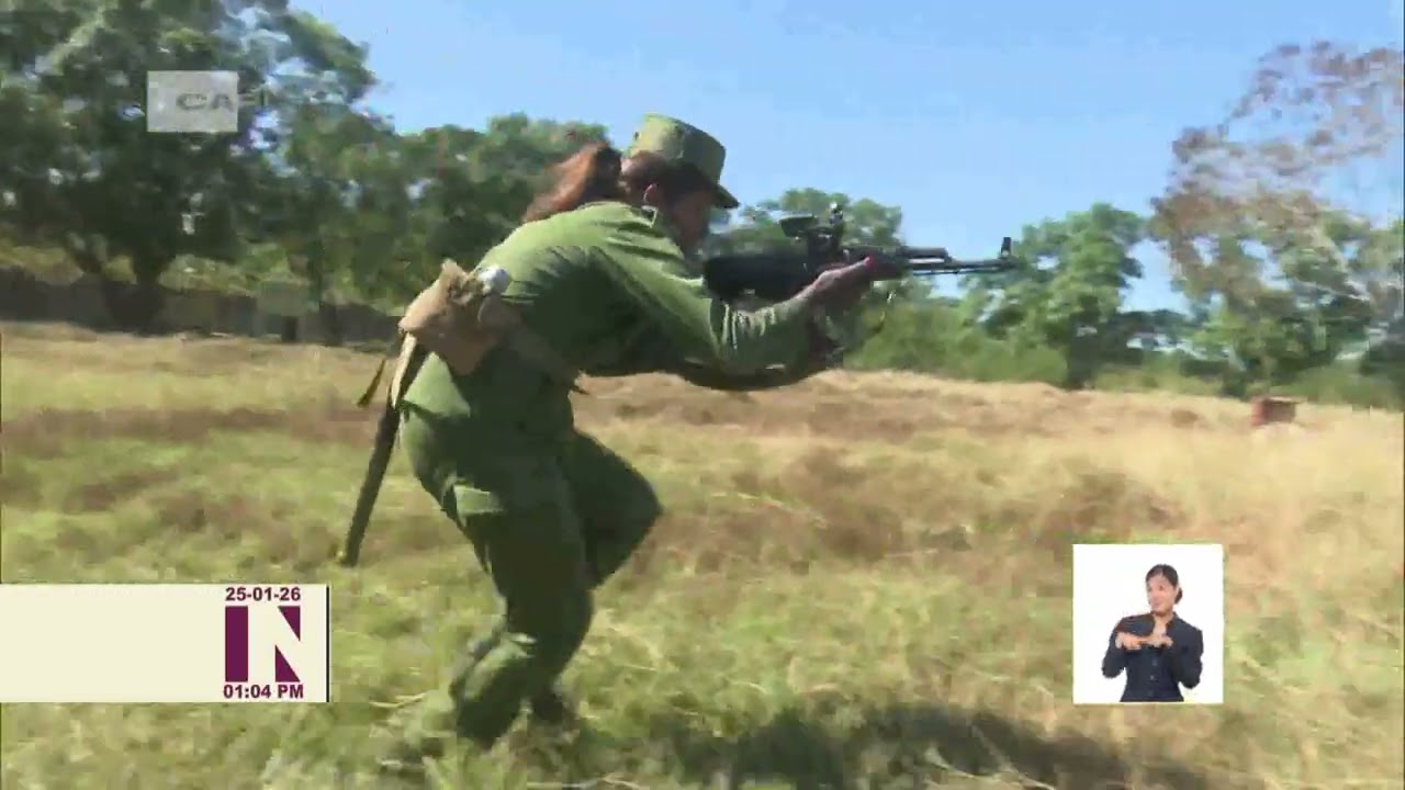 Actividades táctico-demostrativas para la defensa en Cuba