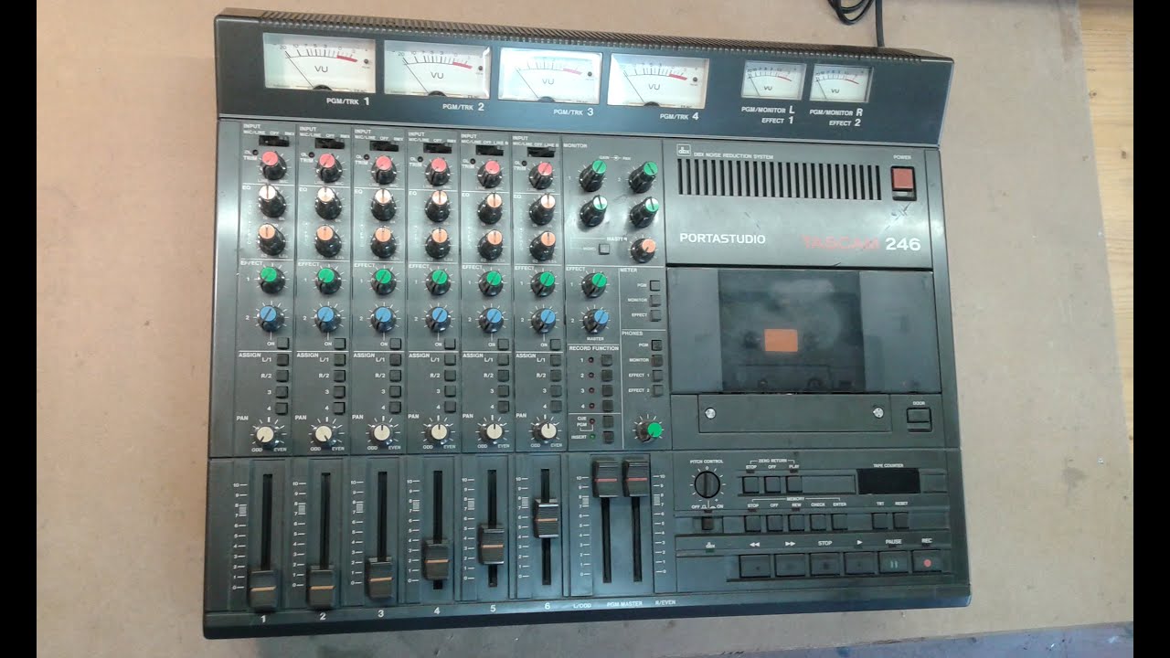 Tascam 246  (Part 1) KET