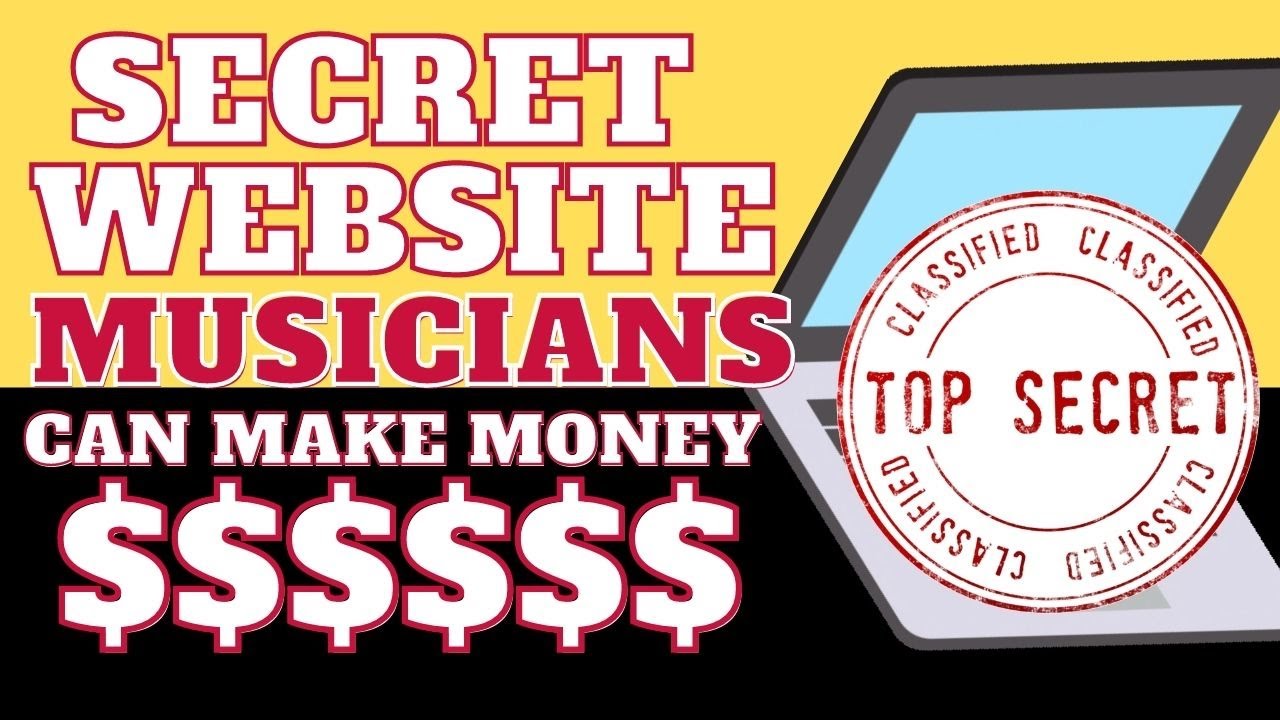 Amazing Secret Website For Musicians To Make side hustle Money #airgigs #makemoneyonline #musicians