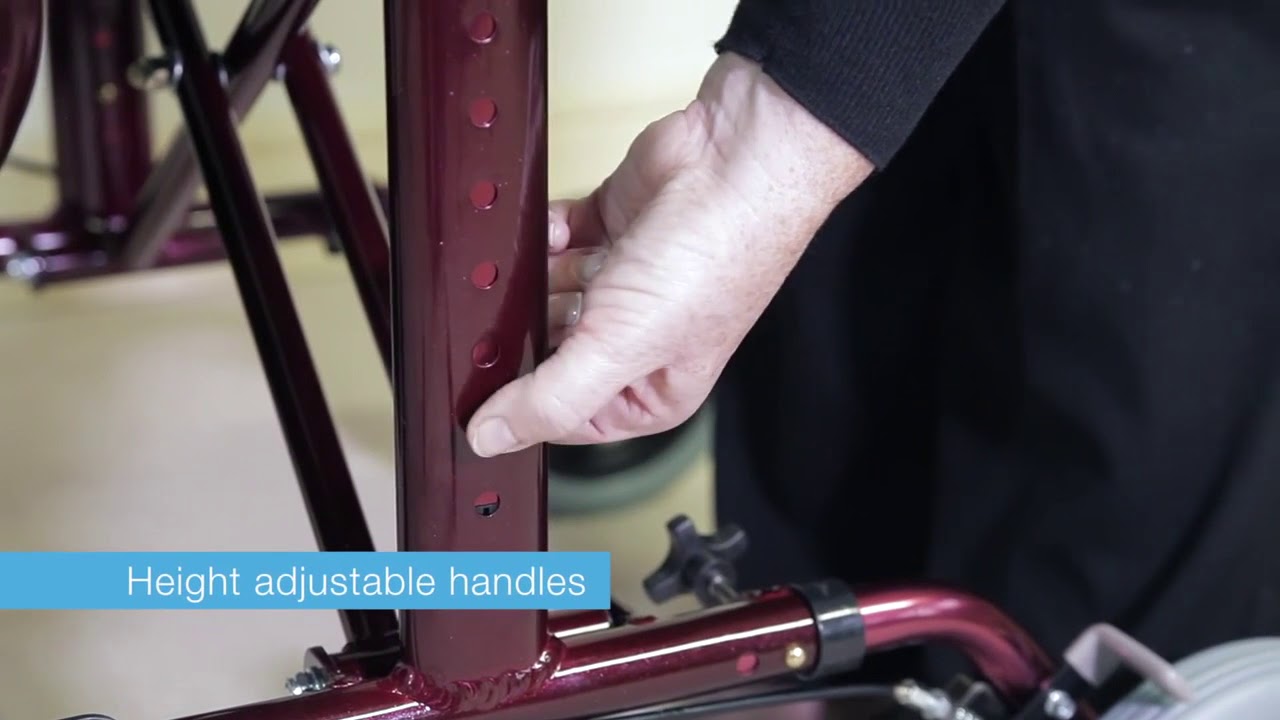 SMSIT-L98115 - Deambulatore rollator Magic: stabilit&agrave; e comodit&agrave;