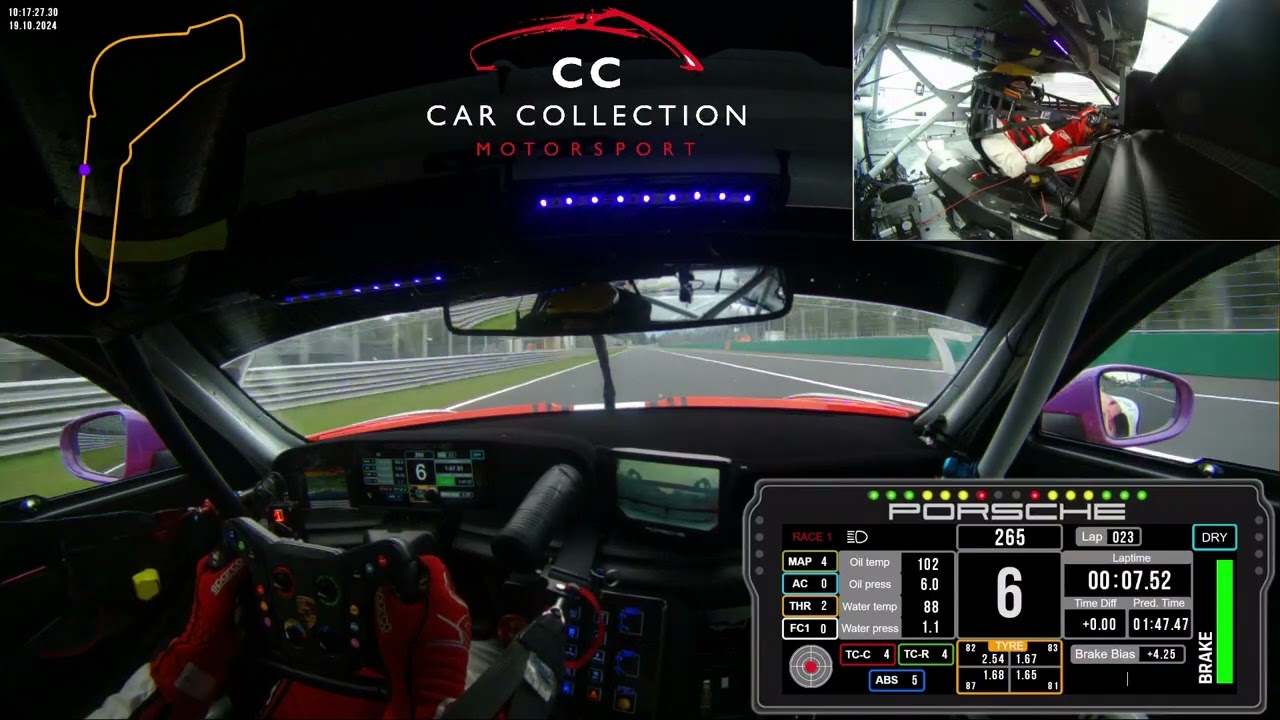 Porsche 992 GT3R Onboard - Monza