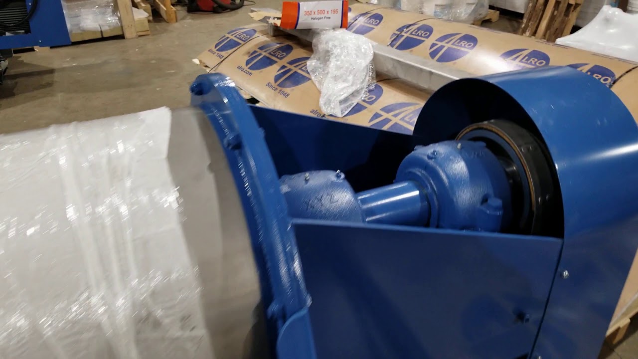 Ergin centrifuge with 14' cylinder 18