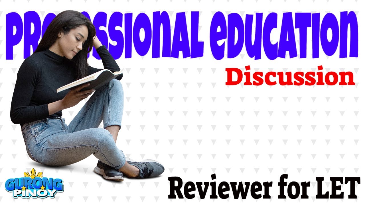 LET NEW CURRICULUM Professional Education (March 2, 2024)