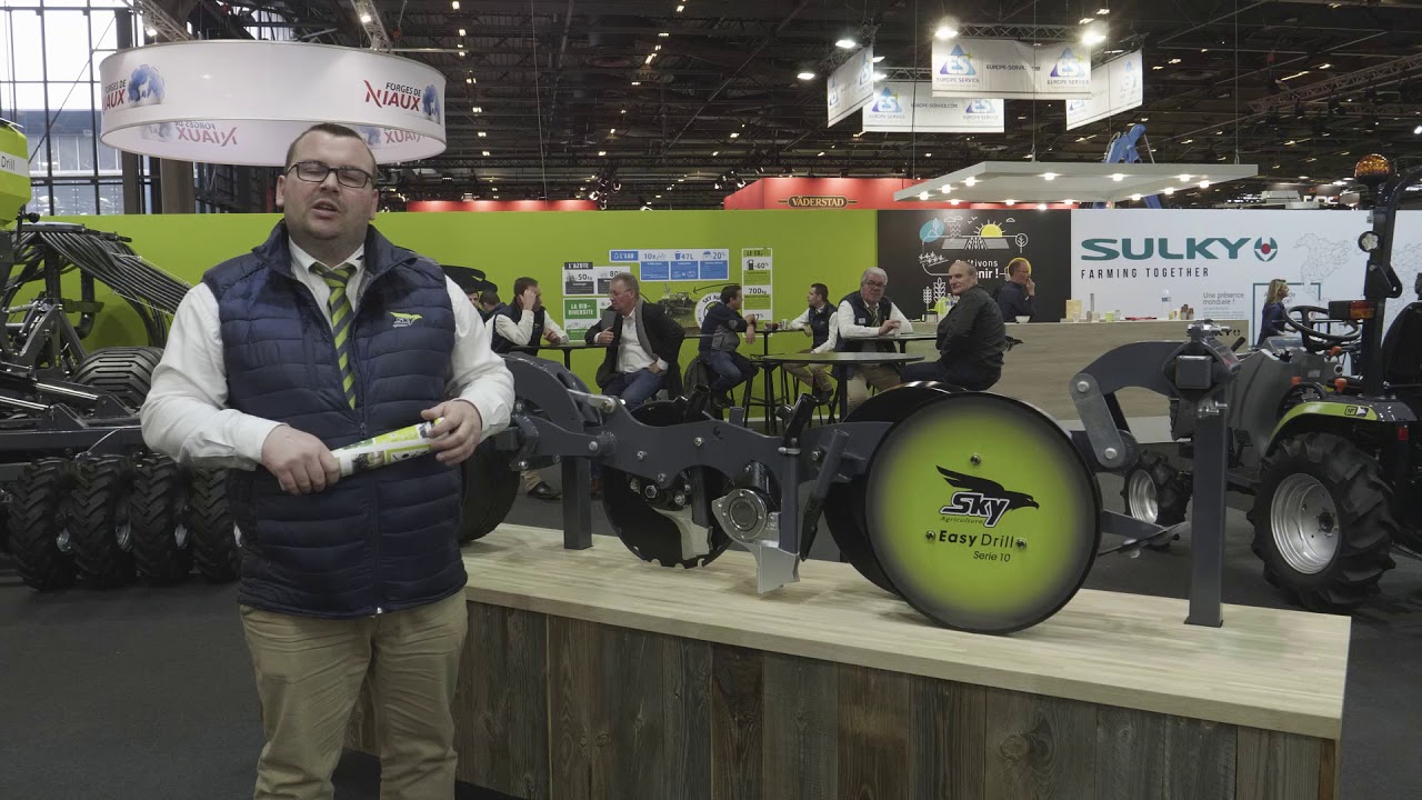 SIMA 2019 - Présentation de la nouvelle ligne de semis Série 10 par Andy COLARDELLE