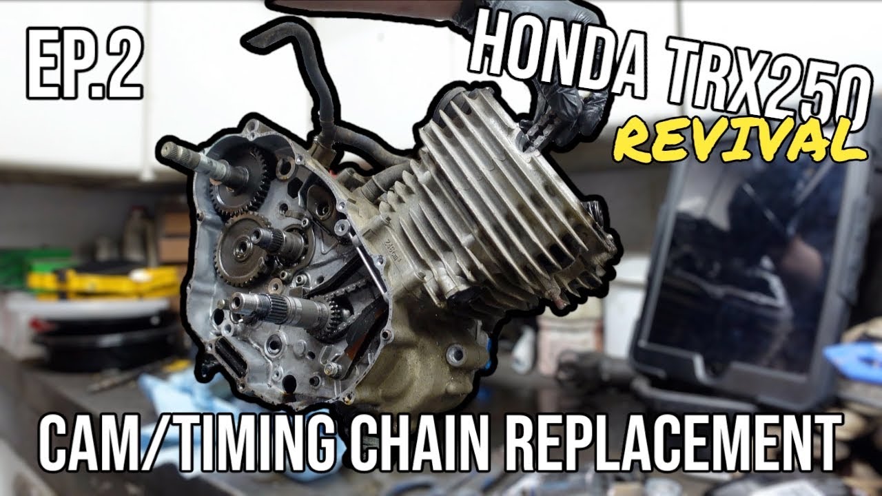 1987 Honda TRX250 ATV Revival Episode 2 - Cam/Timing Chain Replacement