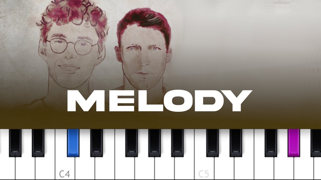 Lost Frequencies ft James Blunt - Melody (piano tutorial)