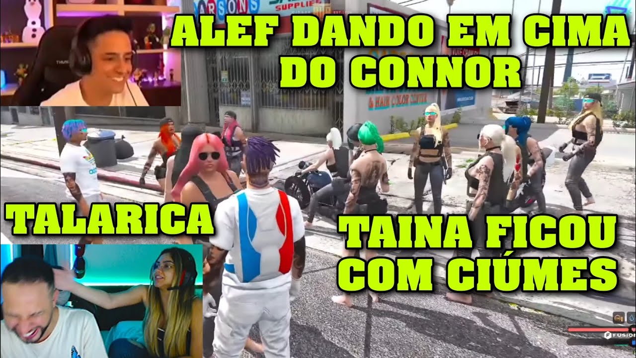 ALEF GADANDO O CONNOR TAINA FICOU COM CIÚMES 😳