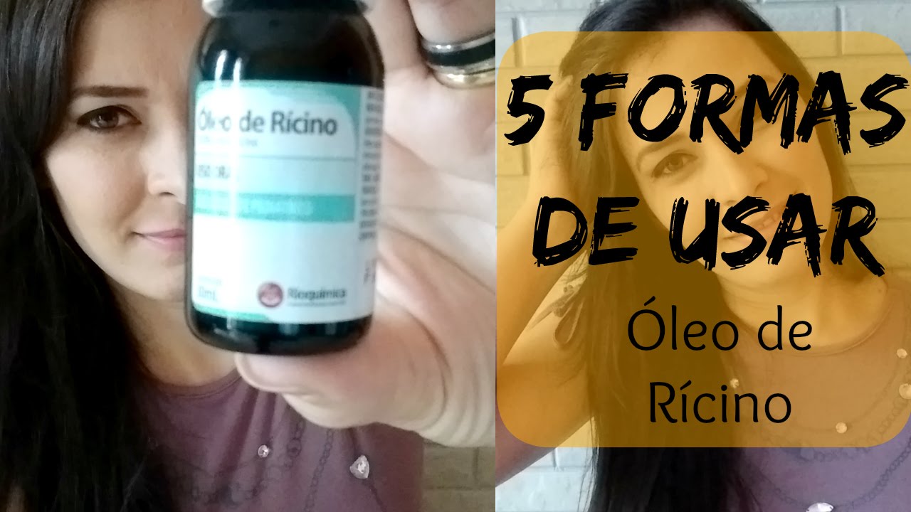 5 formas de usar óleo de rícino - beleza e bem estar