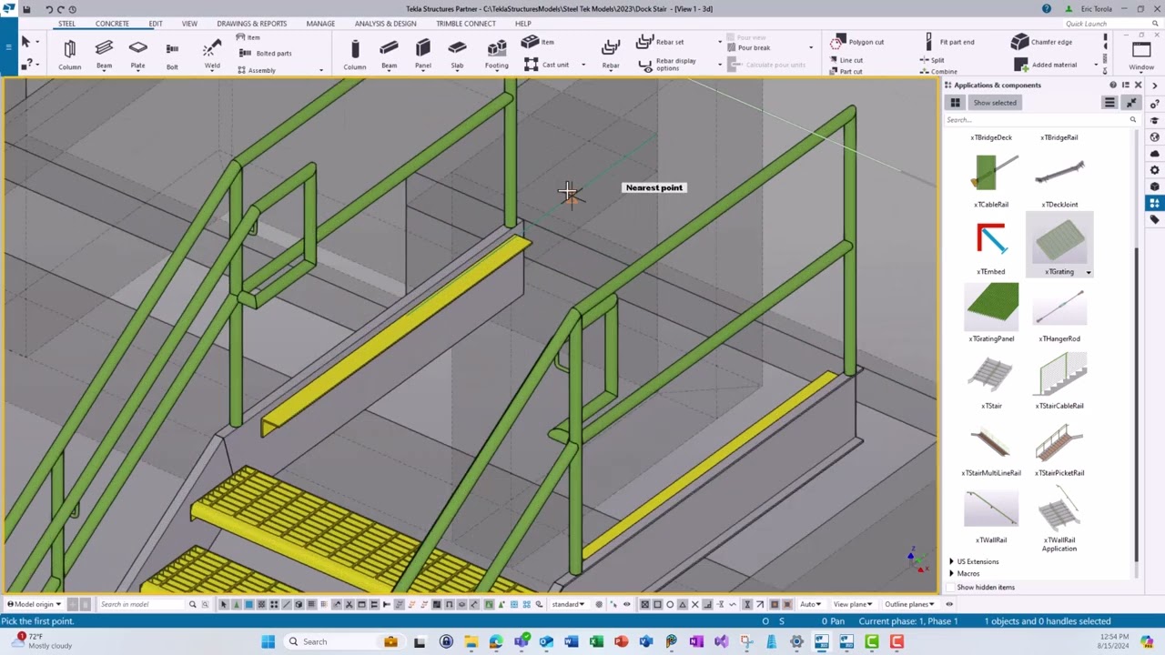 Model a Dock Stair v2