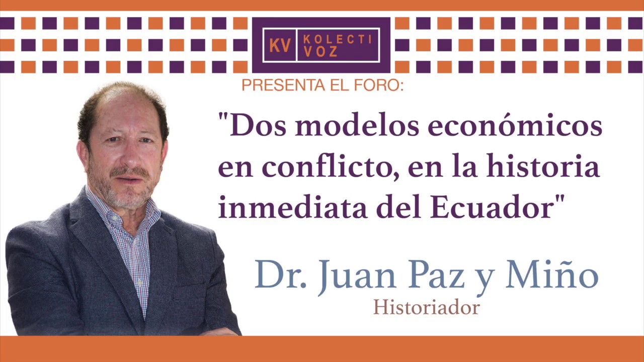 CONFERENCIA de Juan Paz y Mi&ntilde;o en Guayaquil organizada por KolectiVOZ