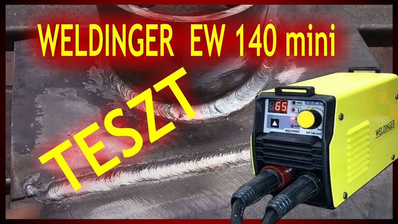 Elektrodás Heggesztő: Teszt és Bemutató Magyarul! Weldinger 140 Amperes