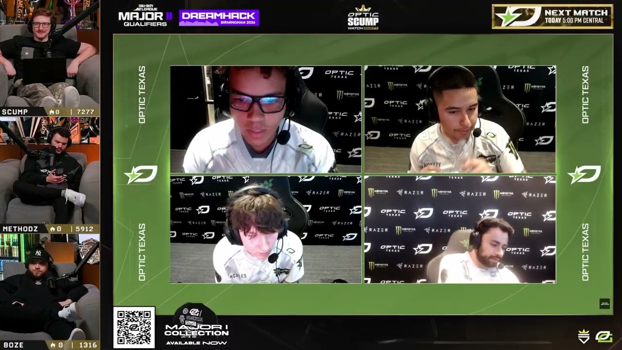 SCUMP METHODZ & BOZE REACTS TO OPTIC SLAMMING *NEW* C9 TEAM