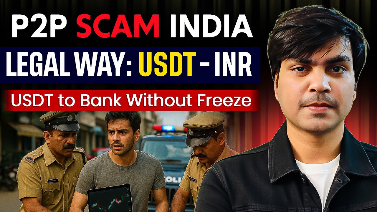 P2P Scam 2026 Explained | Safe USDT to Bank Transfer in India | No Bank Freeze Risk Method