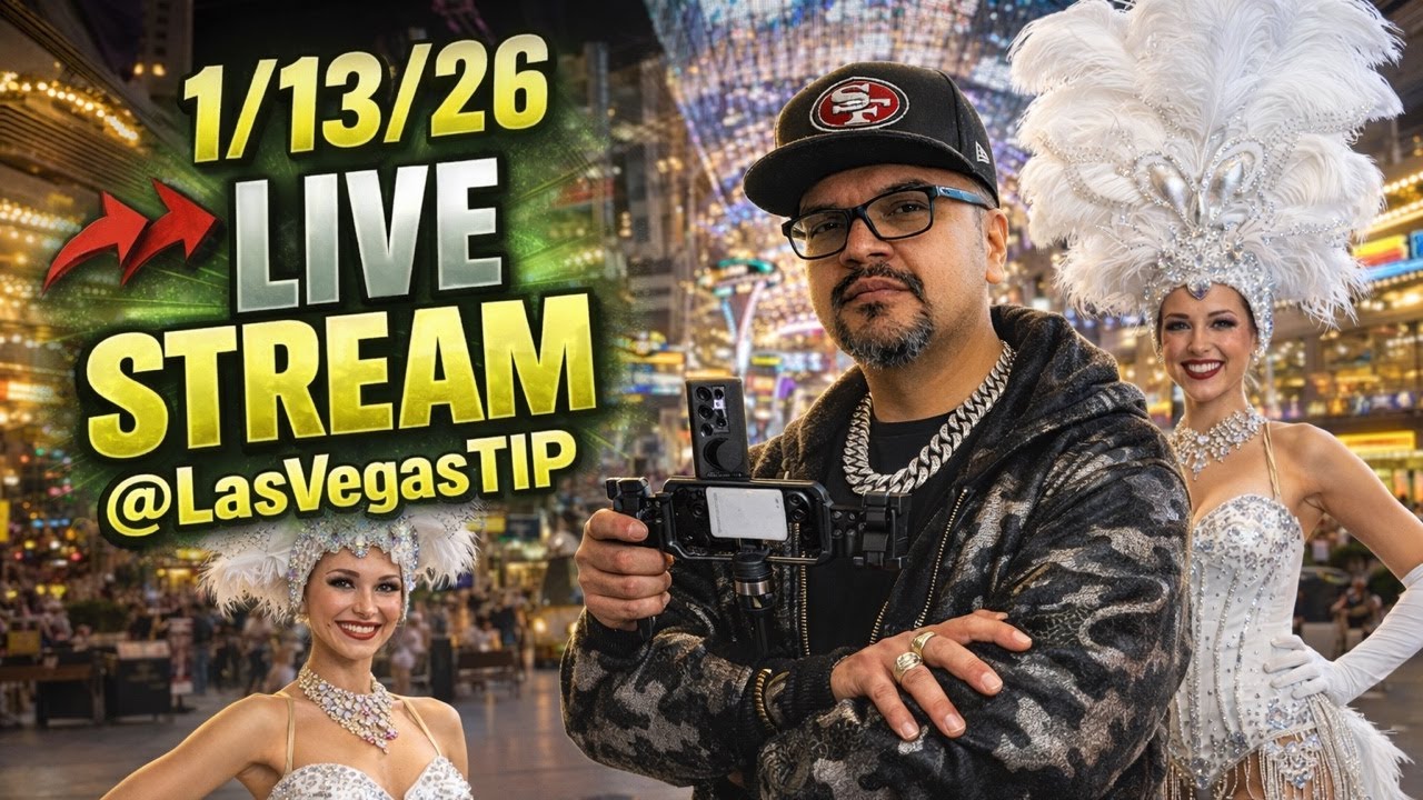 fremont street Experience 01/13/26