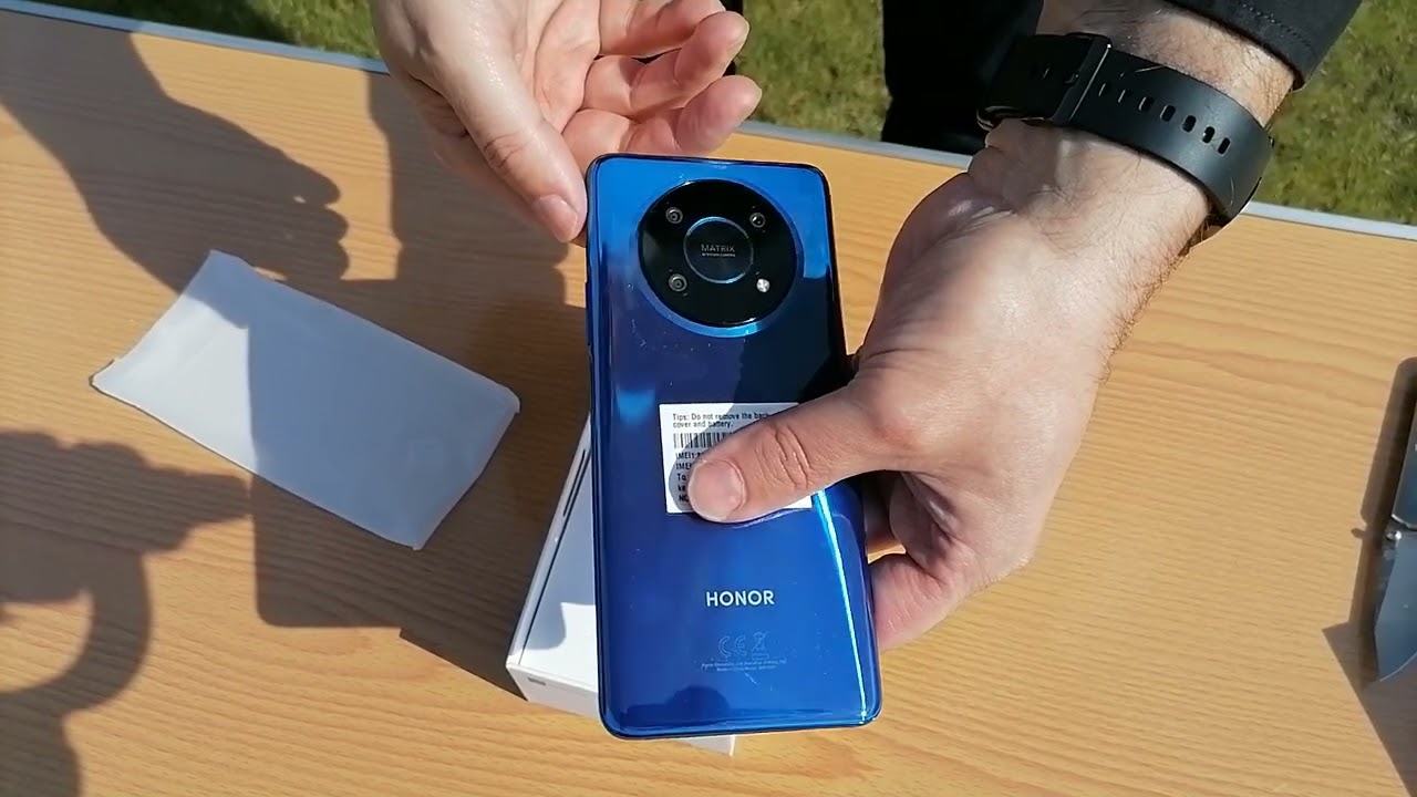 Honor Magic4 lite ausgepackt (unboxing)