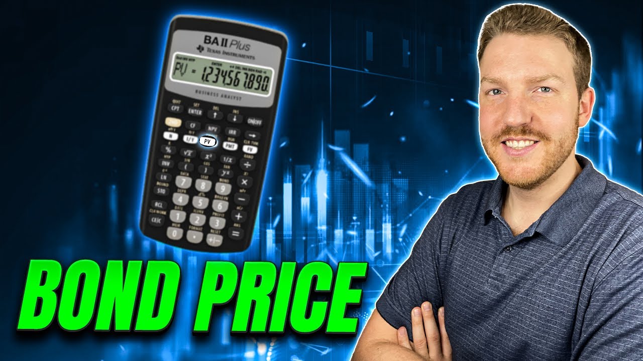 Как рассчитать текущую стоимость облигаций (PV) на BA II Plus
