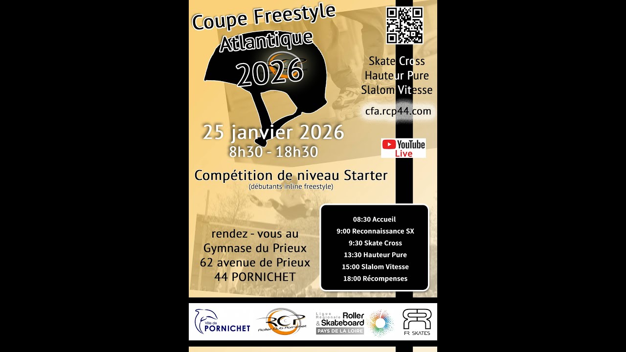 Skatecross - Coupe Freestyle Atlantique - 2026 - Inline Freestyle