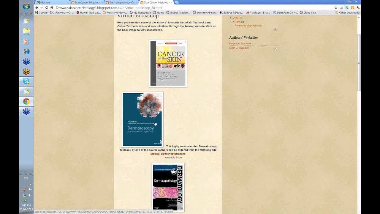 Online Workshop in Skin Cancer Histopathology
