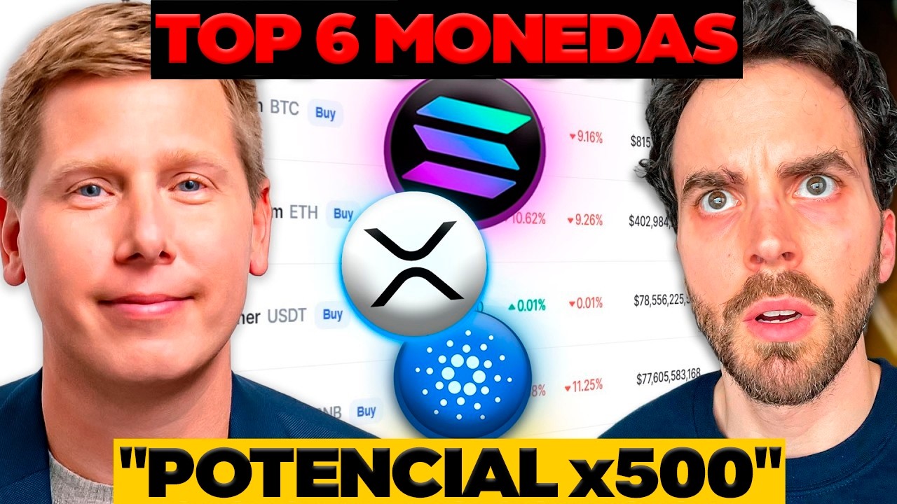 MEJORES Criptomonedas para comprar durante la ca&iacute;da de Bitcoin (Potencial de 500x)
