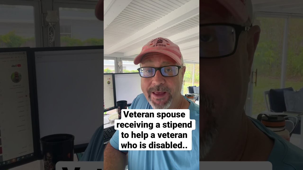 A veterans&rsquo; spouse who is caring for a disabled veteran can use the stipend from the VA TO QUALIFY.