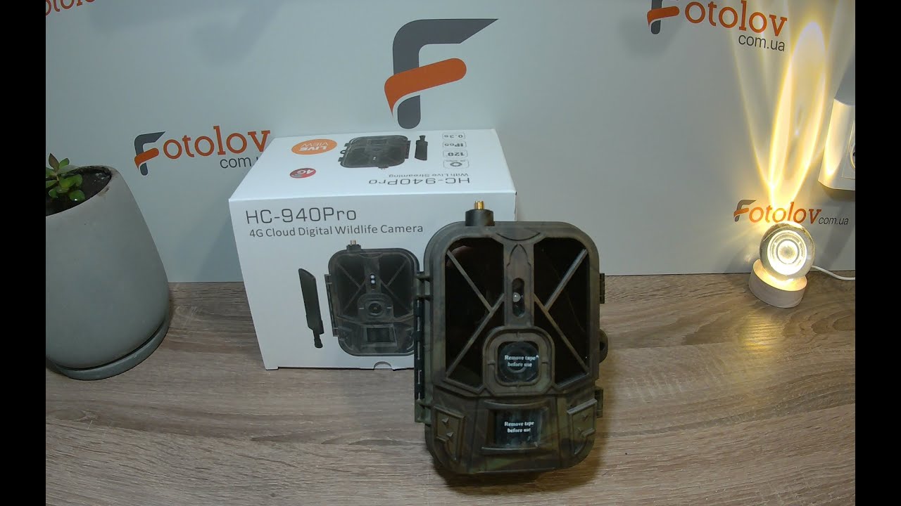 4G фотопастка Suntek HC-940Pro Li з акумулятором 8000 мАг. Огляд мисливської камери для охорони