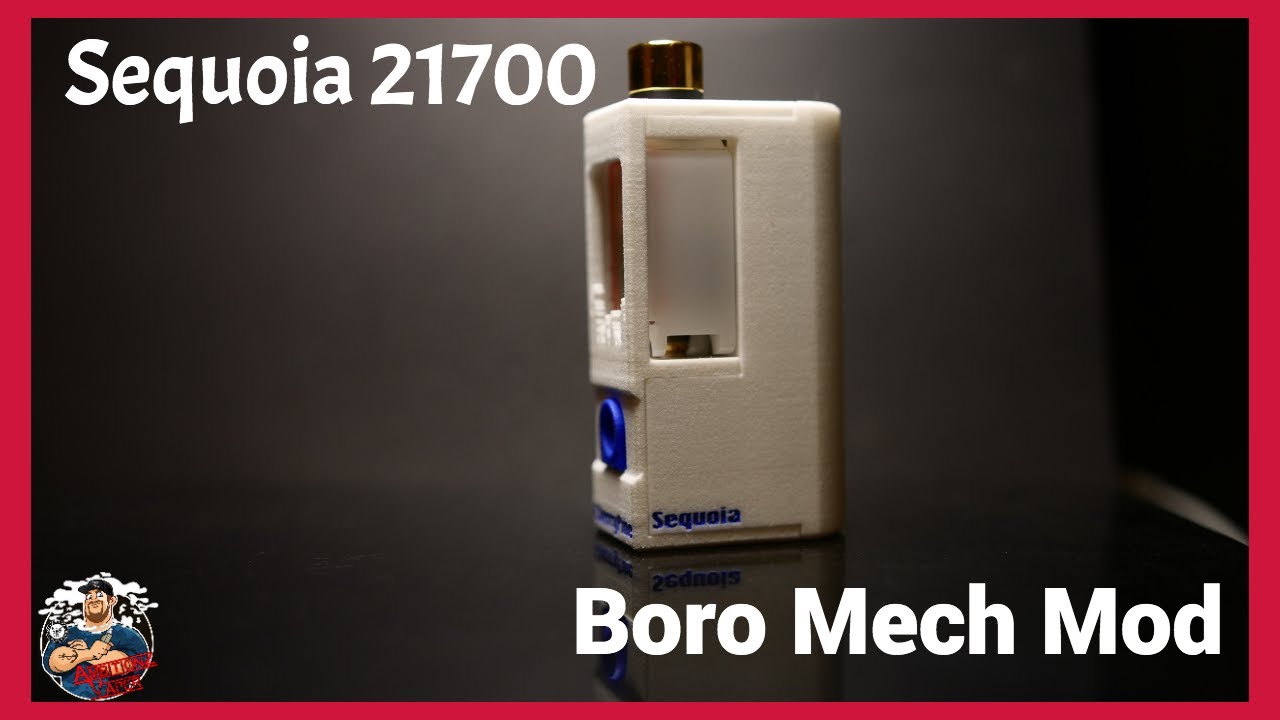 Sequoia 21700 Boro Mech Mod by Cherry Pine Mods Review