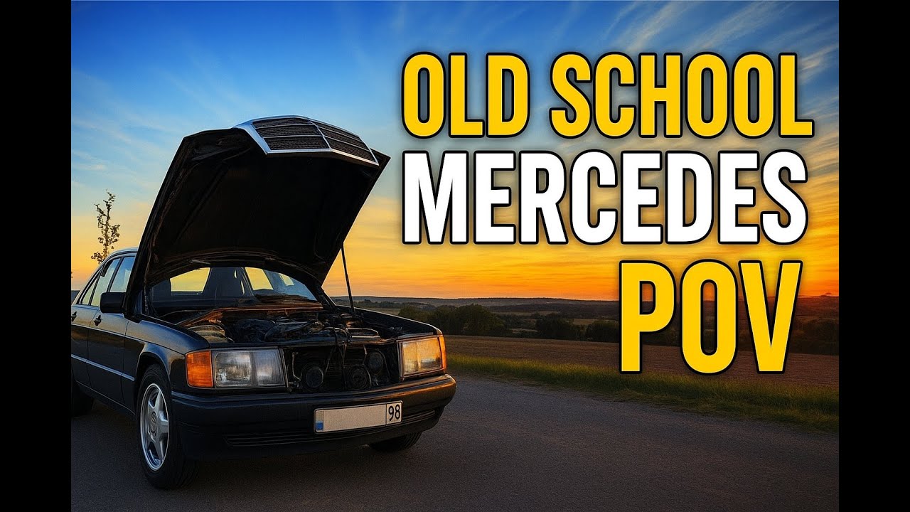 MERCEDES W201 190E 1990 | BRABUS MONOBLOCK II | REVIEW | 35YEARSOLD ! | YOUNGTIMER | CARWASH | POV